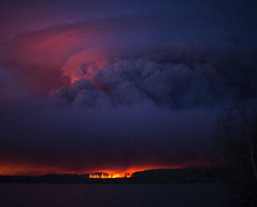 Massive clouds of smoke formed from the fires of Fort McMurray, Alberta, Canada, caused respiratory illnesses in communities more than 1,000 miles away.