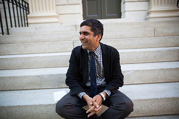 "My goals are informed by the College’s mission of educating citizens and citizen-leaders for our society," said Danoff Dean of Harvard College Rakesh Khurana.