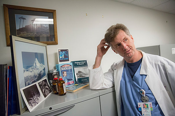 Paul Firth, assistant professor of anesthesia at Harvard Medical School, did research into the work of Ernest Shackleton's physicians on the Endurance mission to the South Pole. Despite primitive conditions, they were able to conduct surgery, including using chloroform during an amputation.