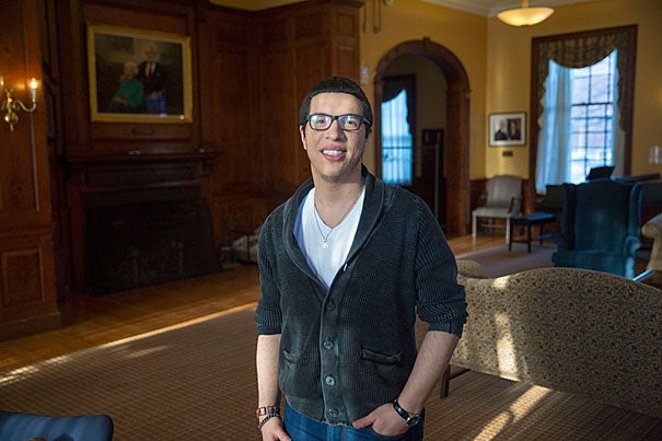 Though a bout with mental illness forced Miguel Garcia '17 to take a leave of absence in 2012, his studies in the humanities have provided cathartic insight into his journey back to health. “Both the study of history and literature deal with the nuances of the human experience — the beautiful, the brutal, and the mundane." 