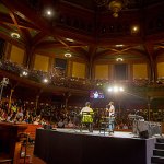 Eden Girma '18 speaks to the attendees of "A Celebration of Inclusion and Belonging" at Sanders Theatre, a community-wide workshop with students and scholars. The event was the culmination of the initial "listening phase" by the Task Force on Inclusion and Belonging, created by Harvard President Drew Faust at the beginning of the academic year.