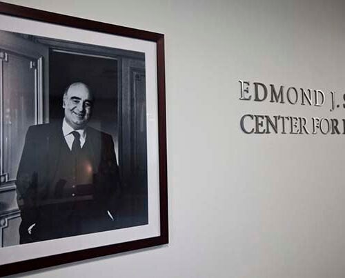 Student correspondent Sebastian Reyes ’19 worked as a research intern at the Edmond J. Safra Center for Ethics, where he spent his summer poring through the center's archives and assisted with preparations to celebrate its 30th anniversary.