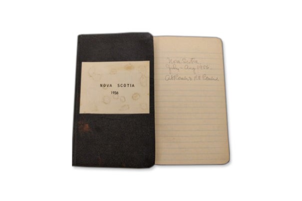 Alfred Romer's 1956 field notes