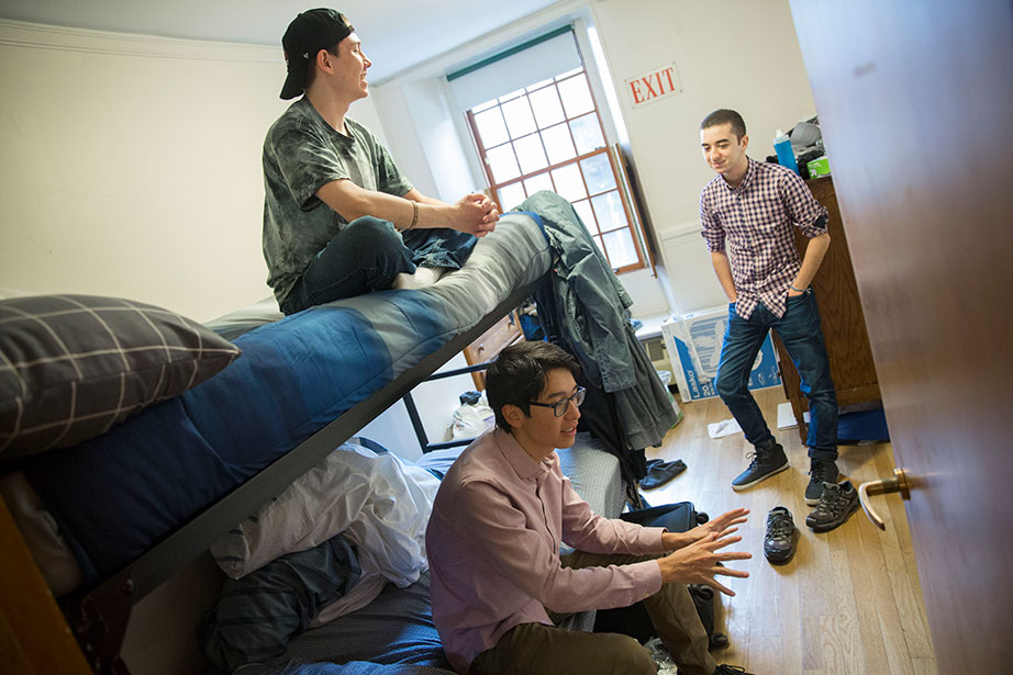 Inside Harvard dorms Roommates share their stories Harvard Gazette