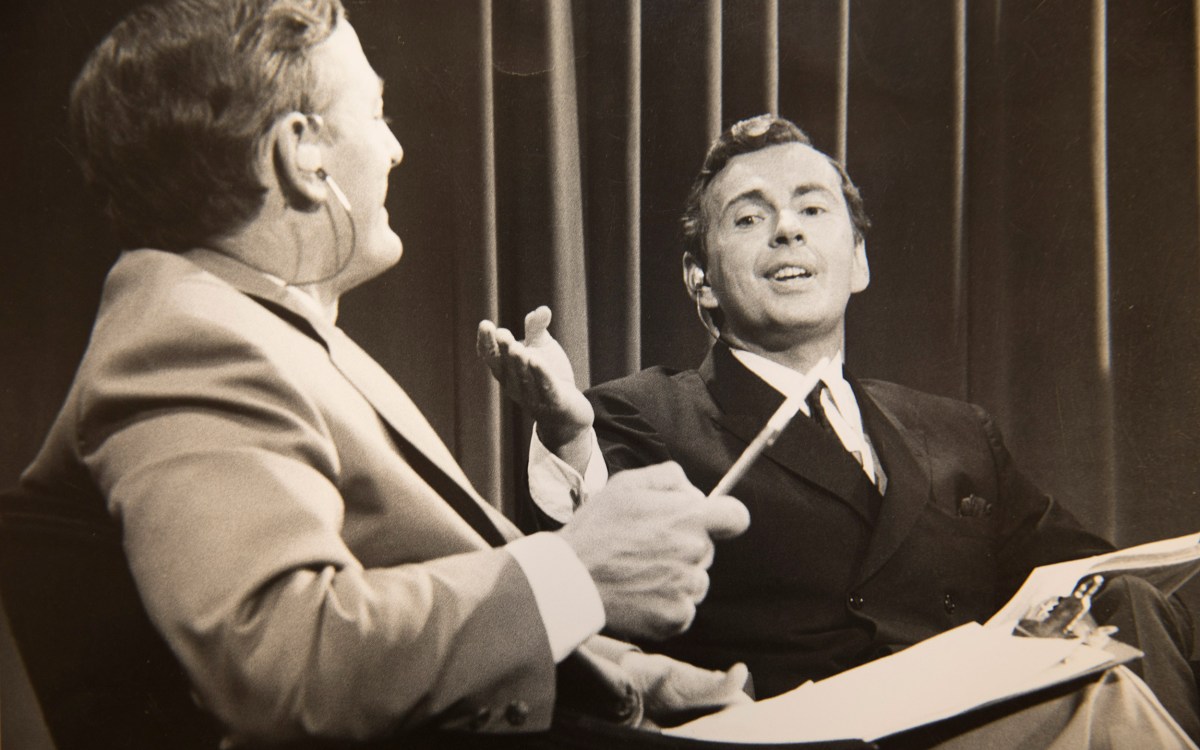 William F. Buckley Jr. and Gore Vidal debate.