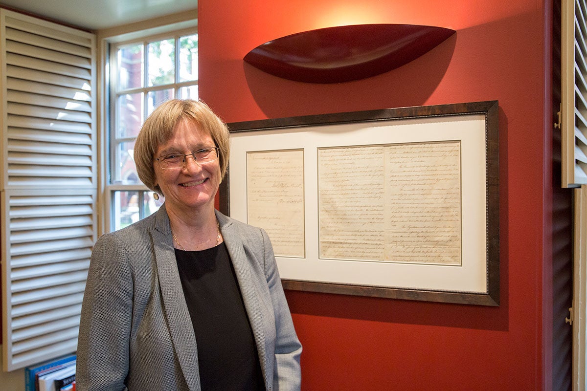 During her last year as Harvard president, Drew Faust plans to focus on making the case for the University’s needs and values in Washington, ensuring progress on inclusion and belonging for all, completing The Harvard Campaign, and nurturing development of the emerging Allston campus.