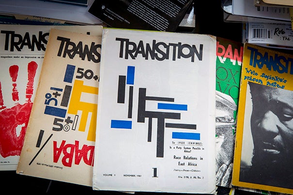 For the first time since the early 1970s, Transition magazine has been published in Africa.