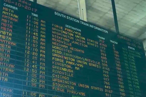 The travel time needed between Boston's North and South stations causes delays on both ends. A Harvard Kennedy study found that construction of a tunnel connecting the two stations may be less expensive than originally thought.