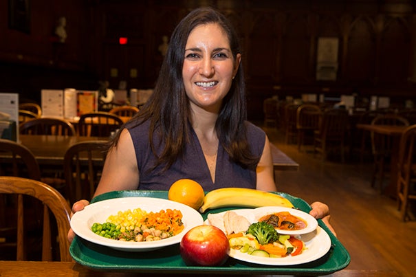Juliana Cohen, assistant professor of nutrition at the Chan School, says healthy school lunches, and more time to eat them, can have long-term effects on students' academic performance.