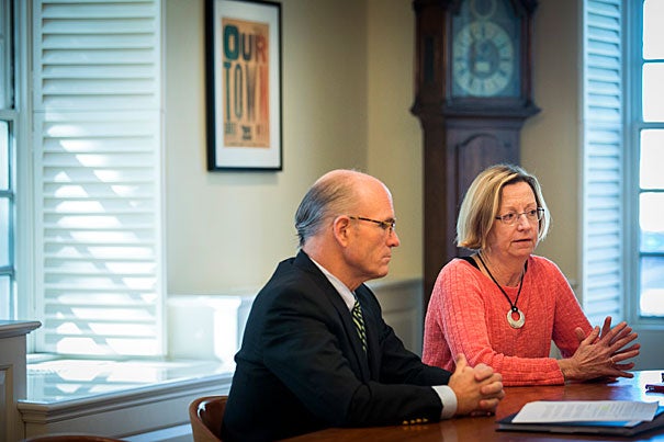 CFO Thomas Hollister and Executive Vice President Katie Lapp discuss the University's financial performance for fiscal year 2017 coinciding with the release of the annual financial report.
