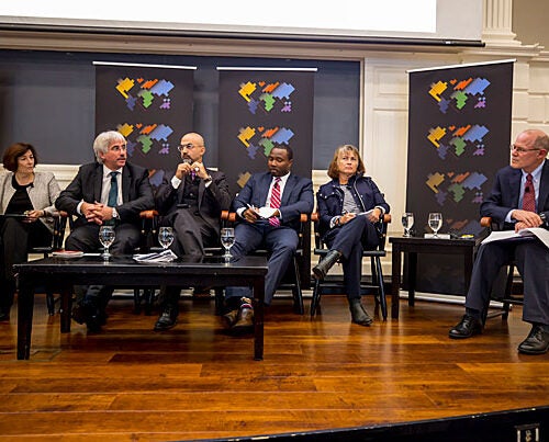 A discussion of the future of cities held at the Harvard Graduate School of Education