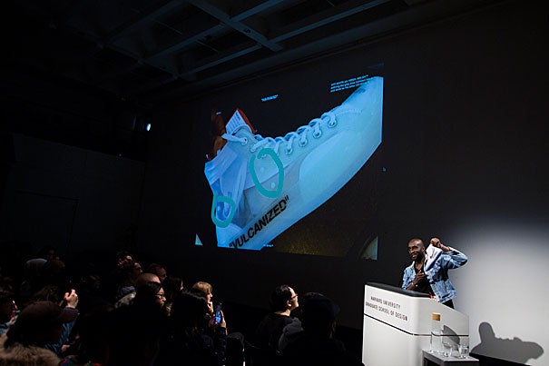 Ideas (and sneakers) in the air for Virgil Abloh - Harvard