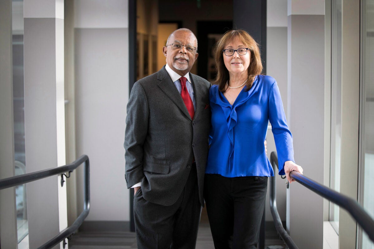Harvard scholars Henry Louis Gates Jr. and Maria Tatar celebrate their collaborative book project "The Annotated African American Folktales." 
