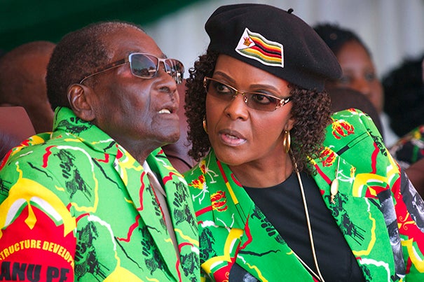 Robert and Grace Mugabe