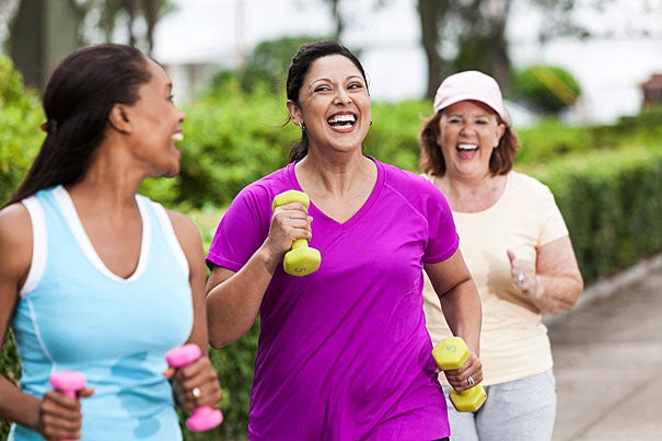 Based on better tracking methods, researchers found that women who exercise reduce their risk of death by 60-70 percent, much larger than previously estimated from self-report studies. 