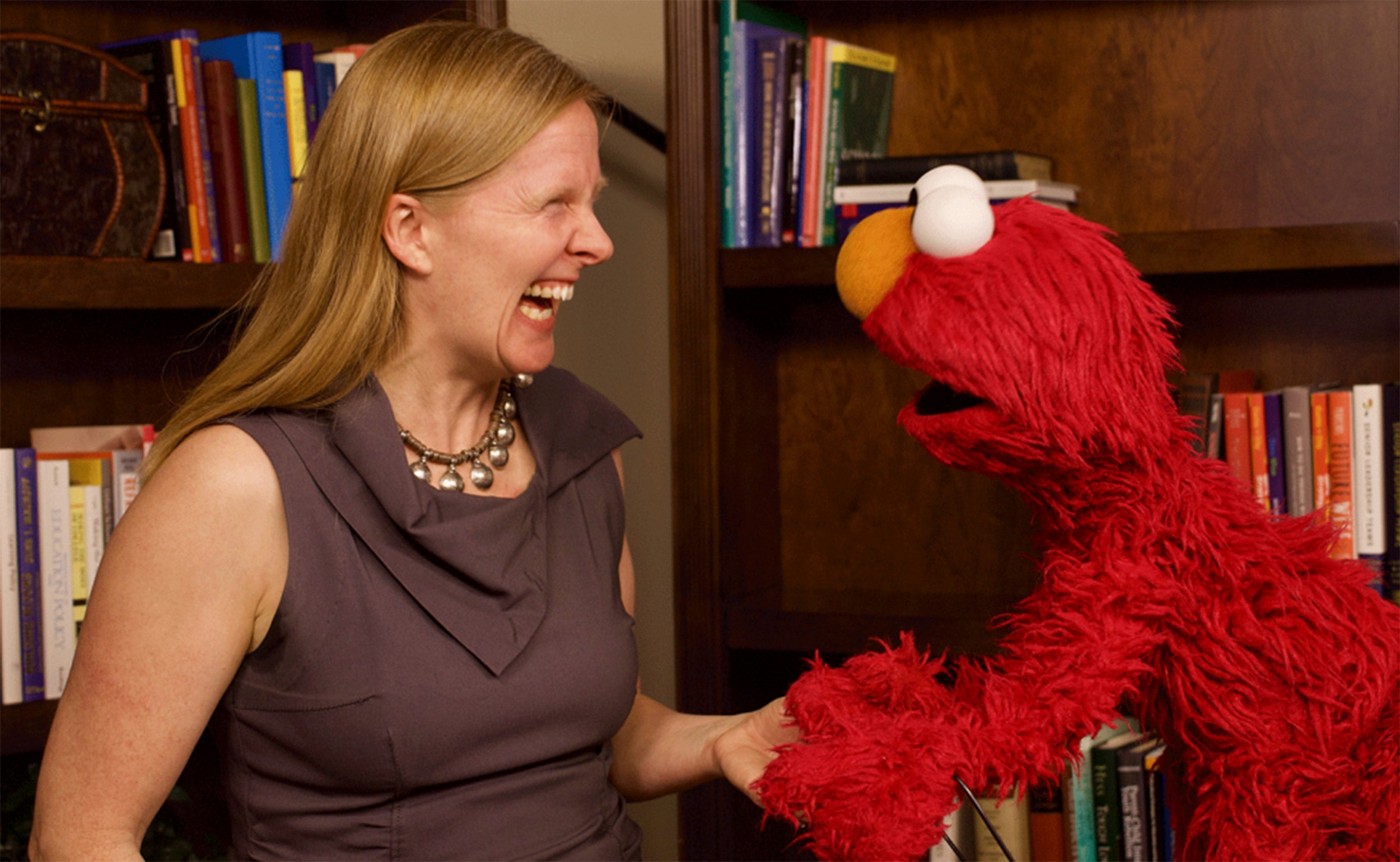 Elmo and Sesame Workshop Executive Vice President Sherrie Westin