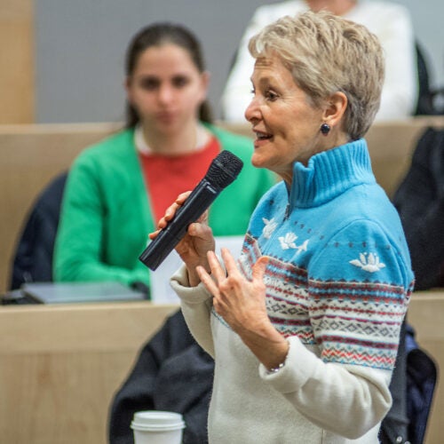 Harvard Kennedy School's Swanee Hunt discusses the lessons learned from the aftermath of the Rwandan genocide — key among them, empowering women — in advance of "Women Rising, Here and Abroad," her talk as the Lowell lecturer at Harvard Extension School.