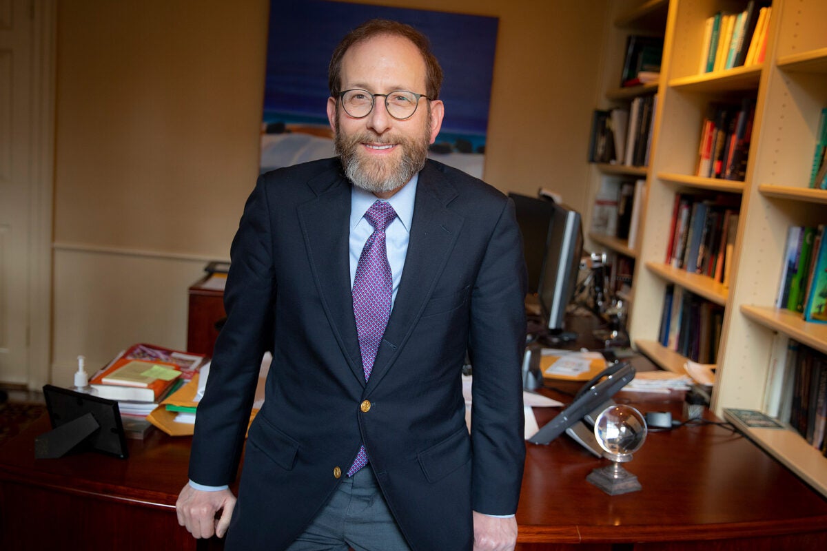 Harvard Provost Alan Garber talks to the Gazette about the recent symposium on neuroscience, science broadly at Harvard, and the growing interdependence among all scientific disciplines. 