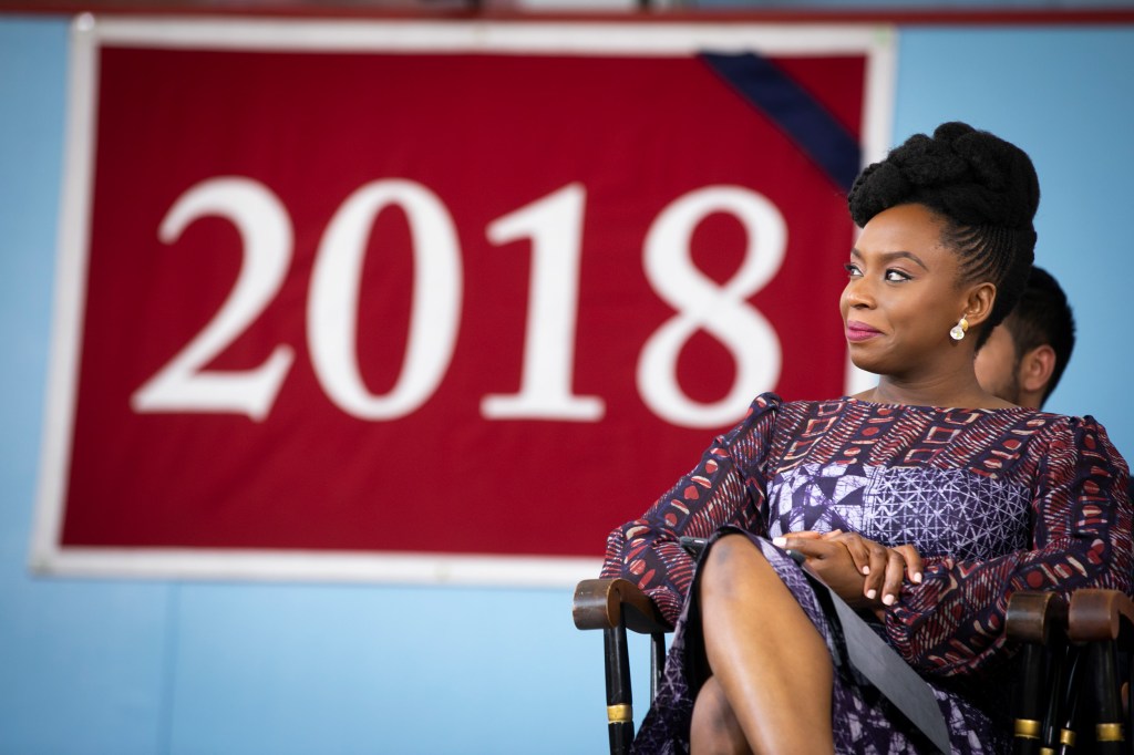 Chimamanda Ngozi Adichie.