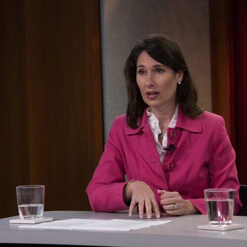 “Human beings do not make good choices behind the wheel,” said Deborah Hersman at a Chan School panel discussion on the future of self-driving cars. “We’re hoping that machines will be better than us.” 