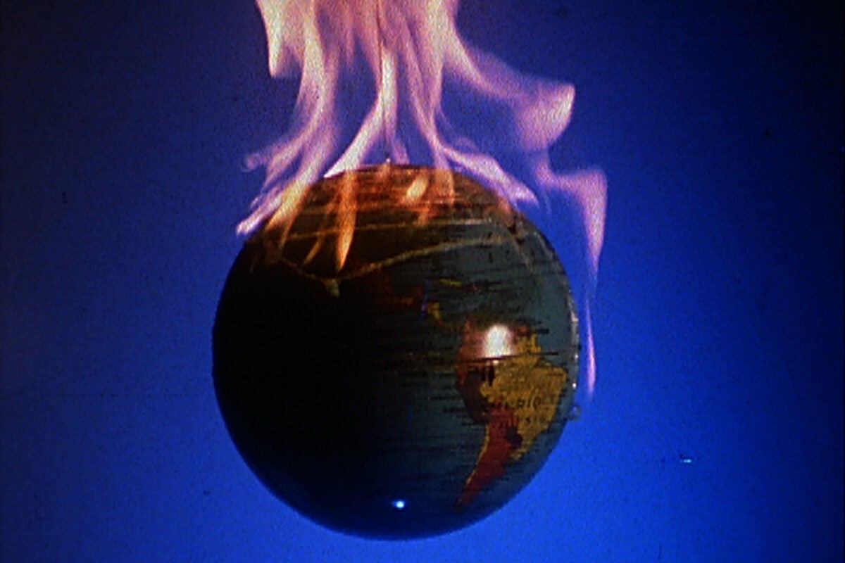 David Wojnarowicz's unfinished film “A Fire in My Belly," (1986–87; Super 8 mm film) is considered one of his better-known pieces, in part due to its disturbing, surreal images. 


