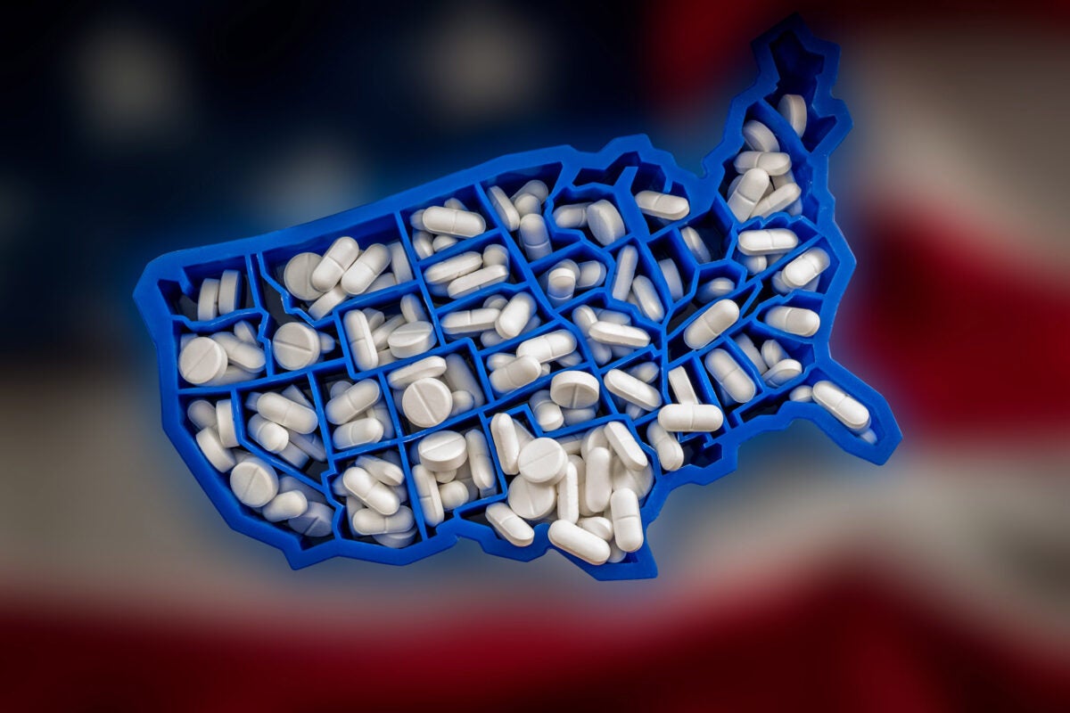 A Harvard study uses congressional districts to determine the rate at which opioid prescriptions are issued. 
The findings come amid a national opioid epidemic. 