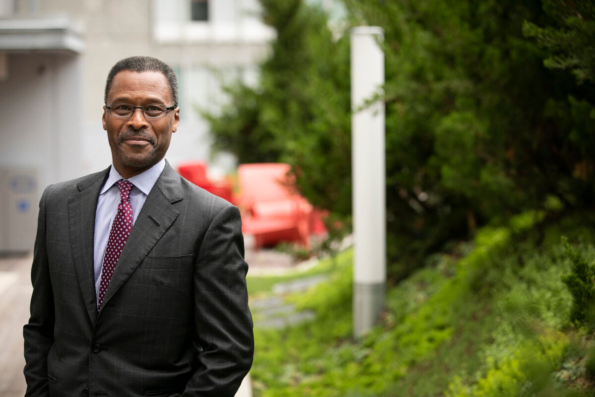 Harvard Overseer John Silvanus Wilson took a leave from the board last spring to serve as senior adviser and strategist to the president and aid in the implementation of the recommendations of the Task Force on Inclusion and Belonging.