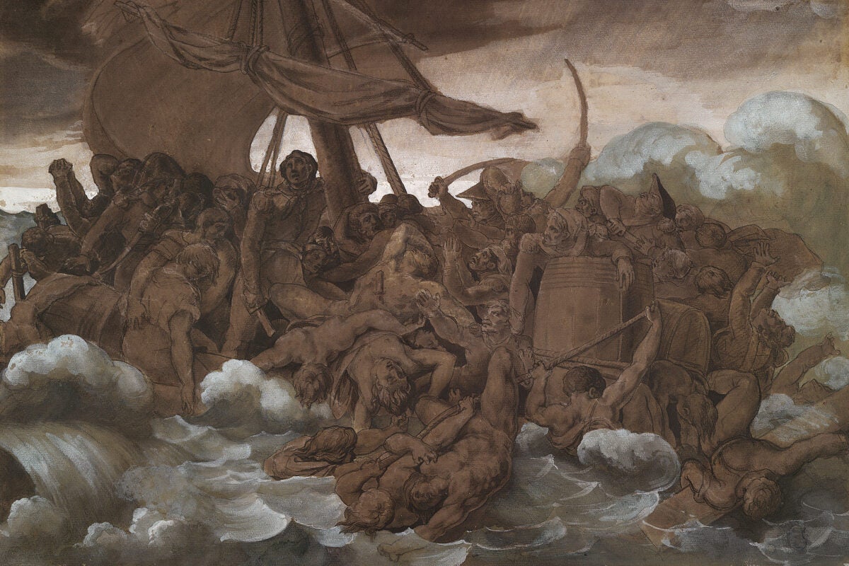 Théodore Géricault, The Mutiny on the Raft of the Medusa.