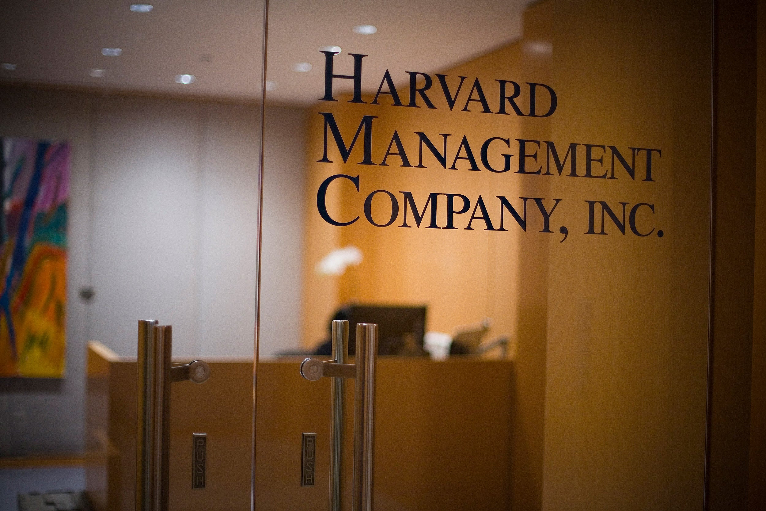 Harvard Management Company door