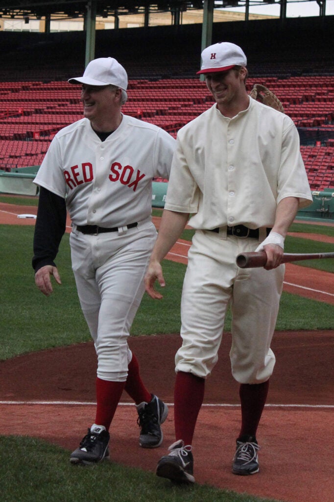 100th anniversary of first game at Fenway Park.