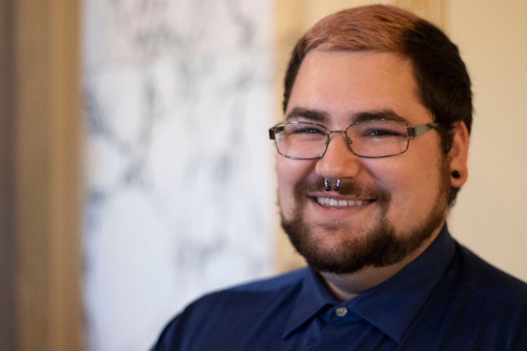 Picture of smiling man with glasses