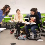 Nell Scovell leads a joke-writing workshop at Harvard.