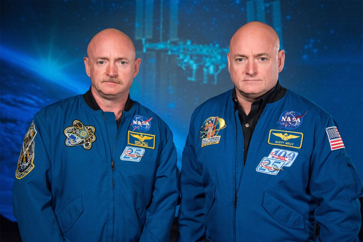 Astronaut Scott Kelly along with his brother, former Astronaut Mark Kelly