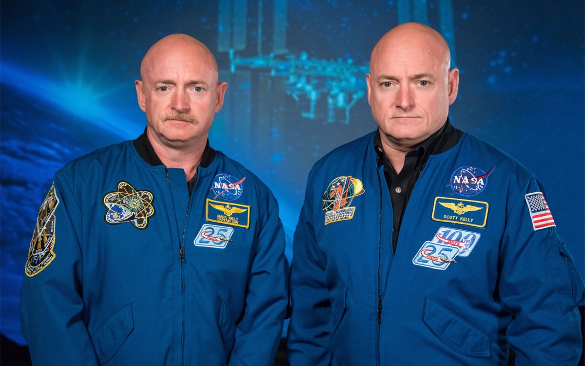 Astronaut Scott Kelly along with his brother, former Astronaut Mark Kelly