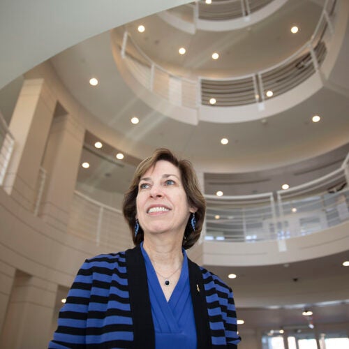 Ellen Ochoa is the former director of the Johnson Space Center and a Hauser Visiting Leader at the Center for Public Leadership this term.