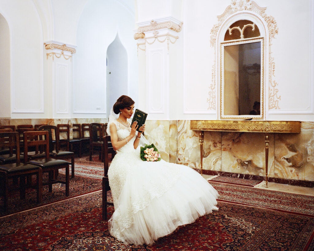 Zoroastrian bride.
