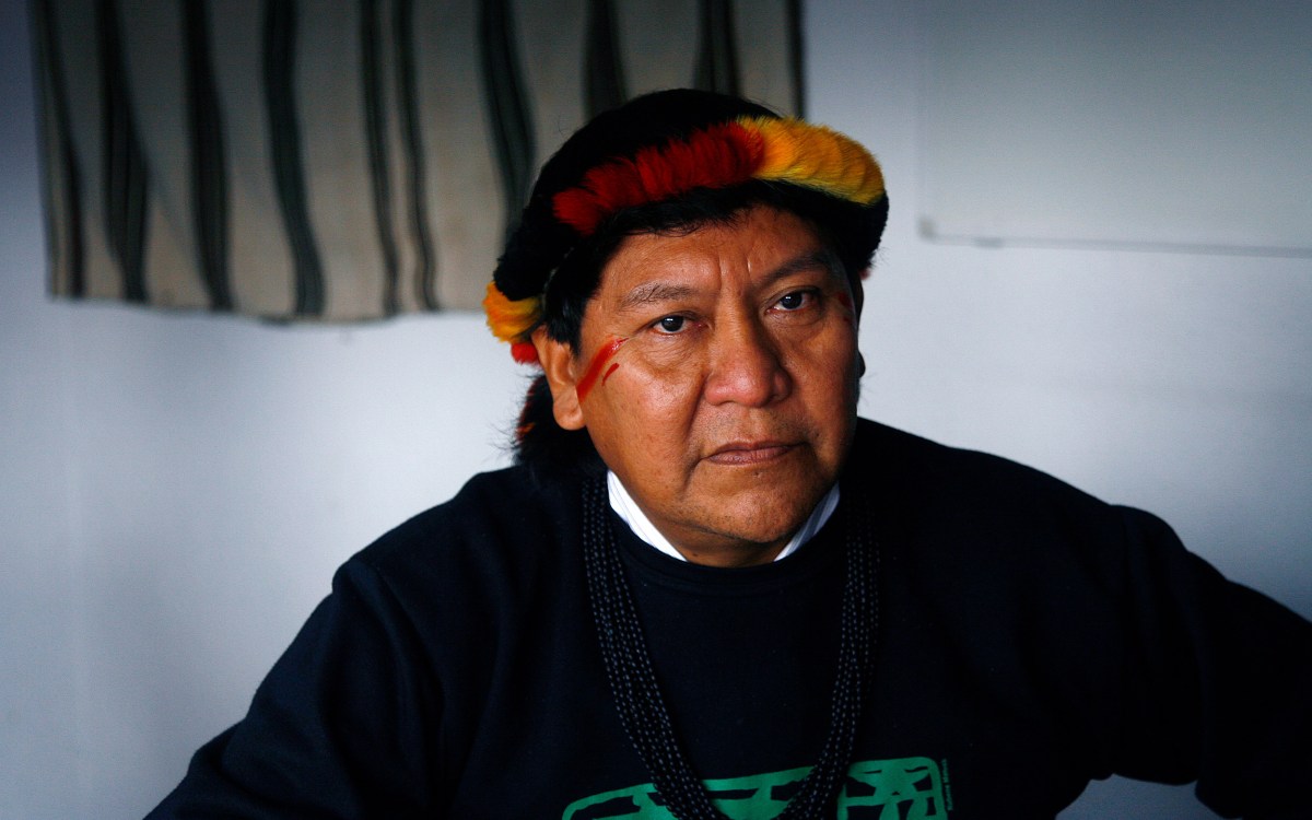 Shaman Davi Kopenawa Yanomami