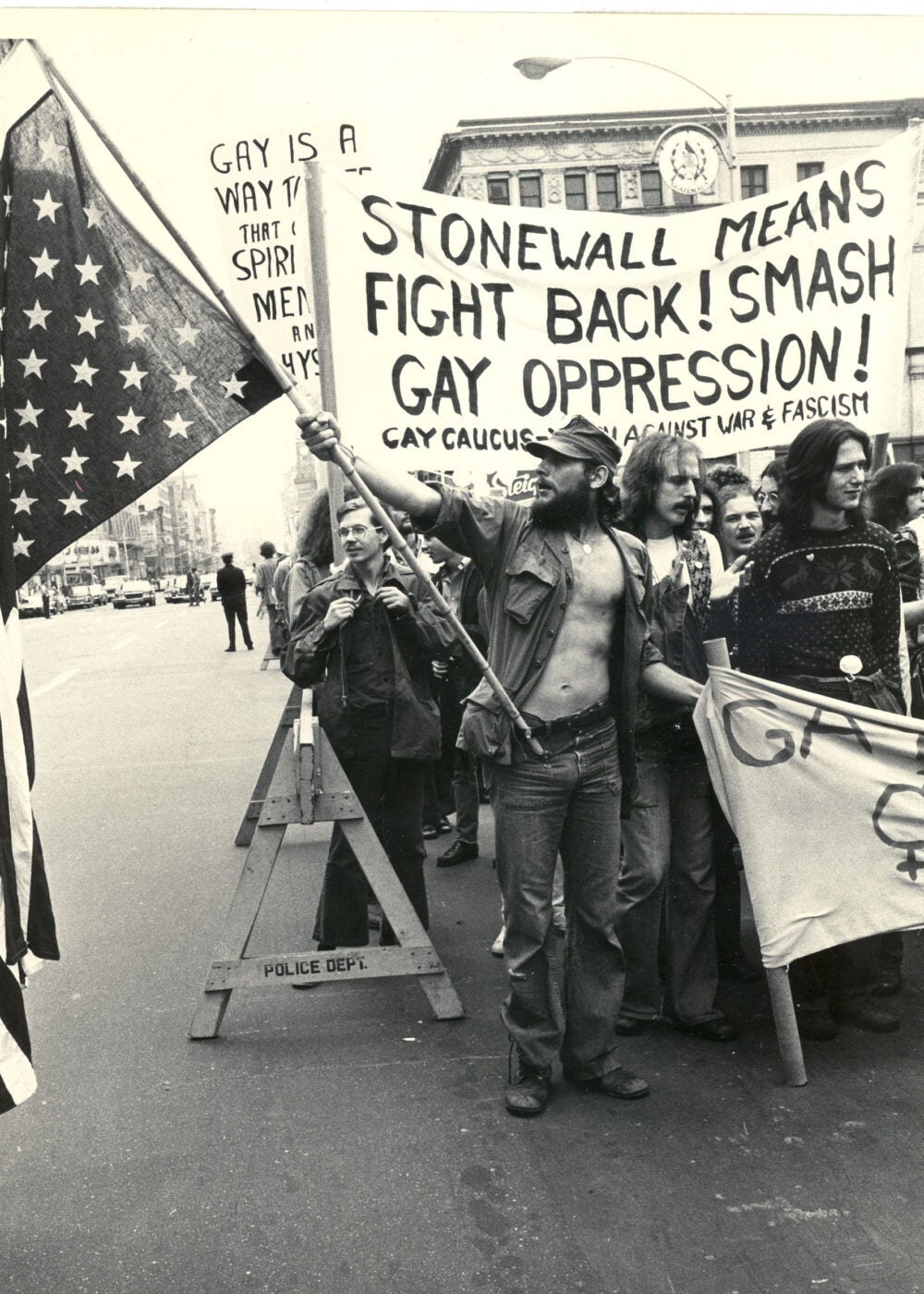 Stonewall protestors