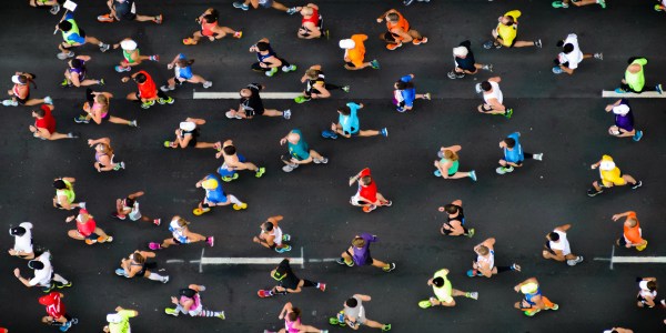 Marathon runners