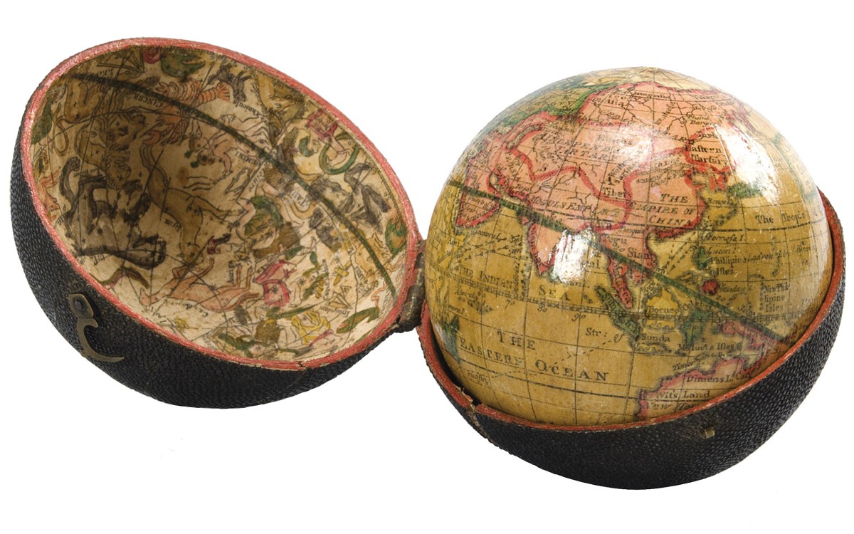 Ebenezer Storer Pocket Globe.