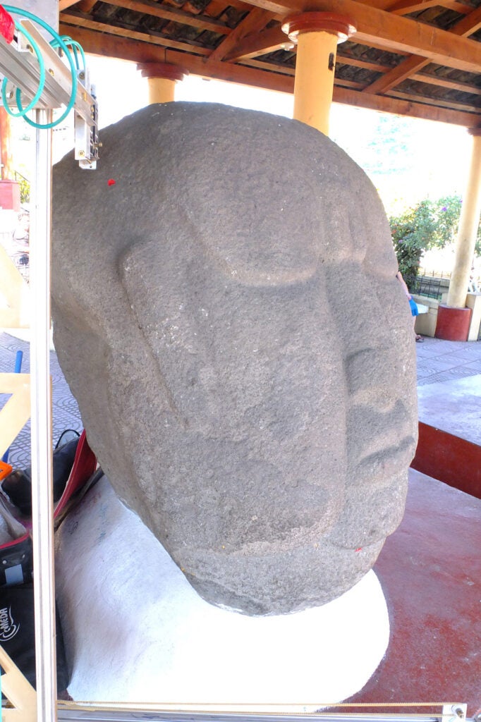 mesoamerican statue