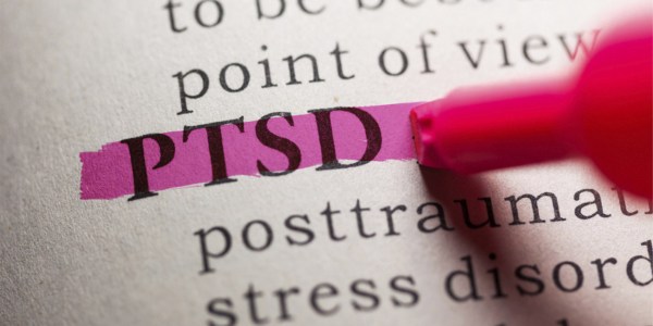 PTSD marked in book