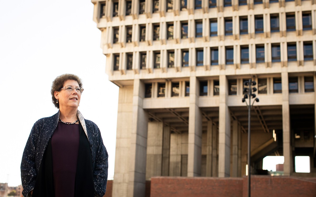 Liz Cohen at City Hall Plaza