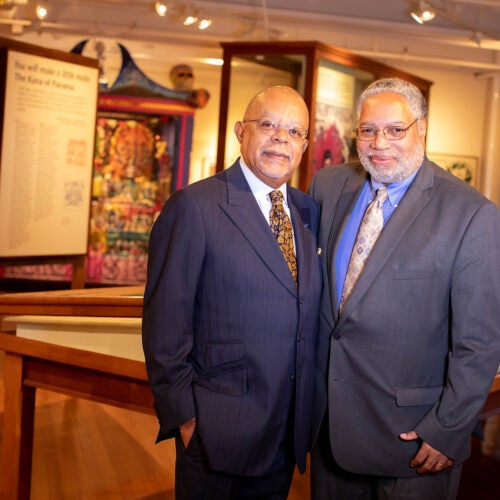 Lonnie Bunch and Henry Louis Gates, Jr.