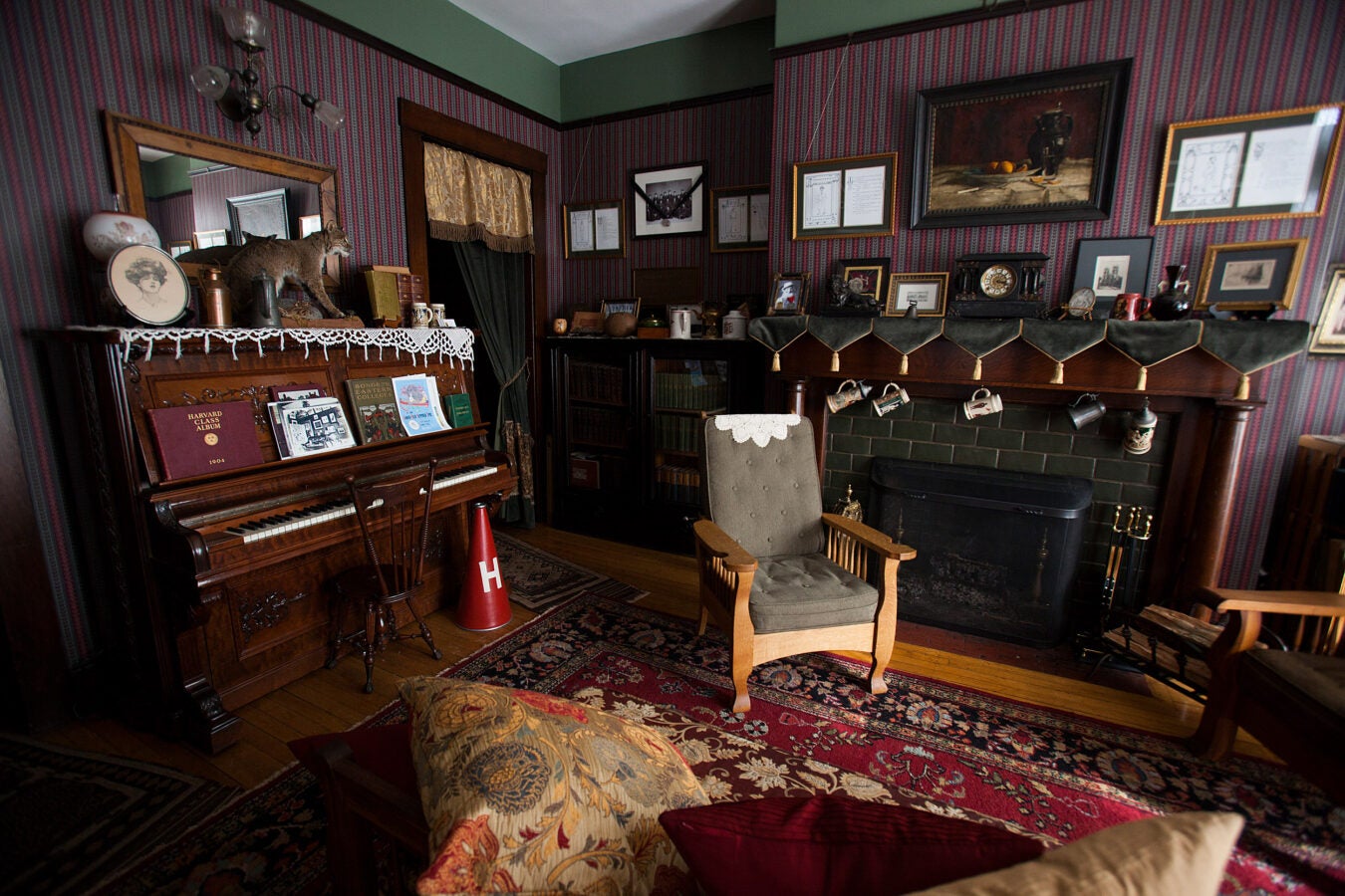 Franklin Delano Roosevelt room at Adams House.