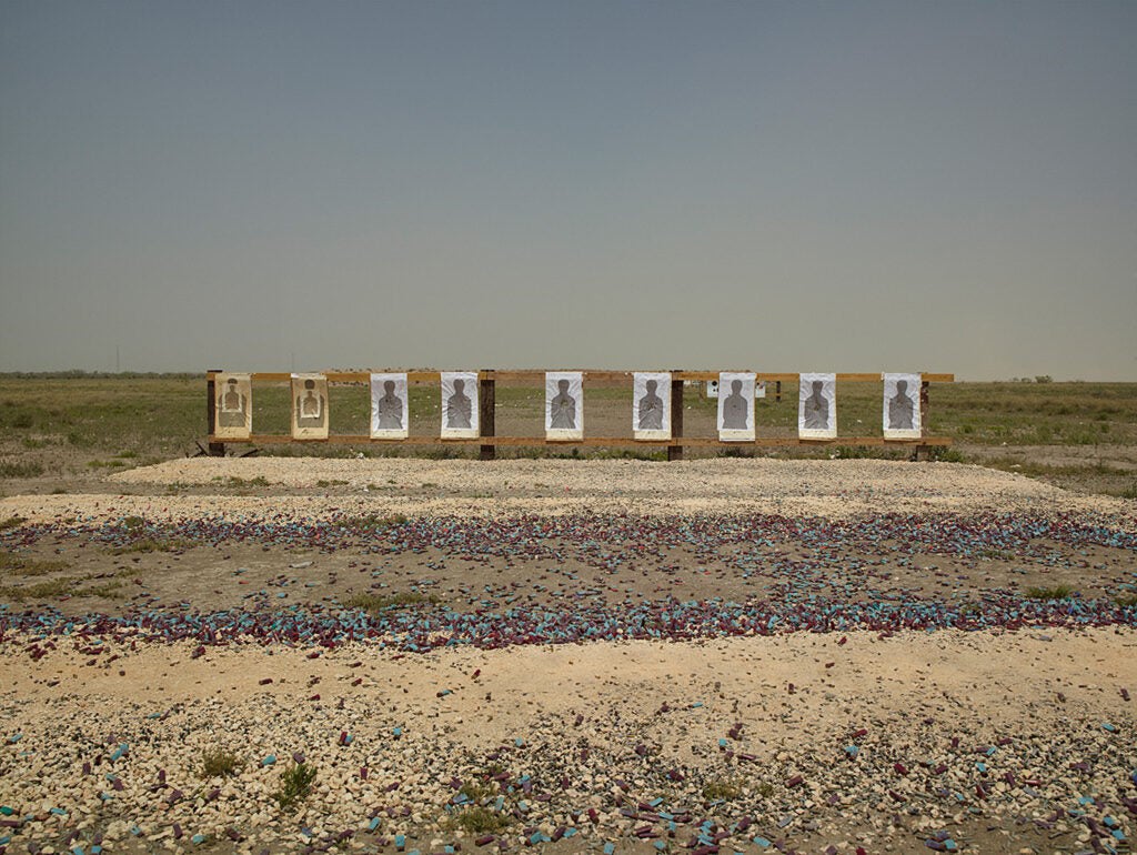 A target range near the U.S.-Mexico border.