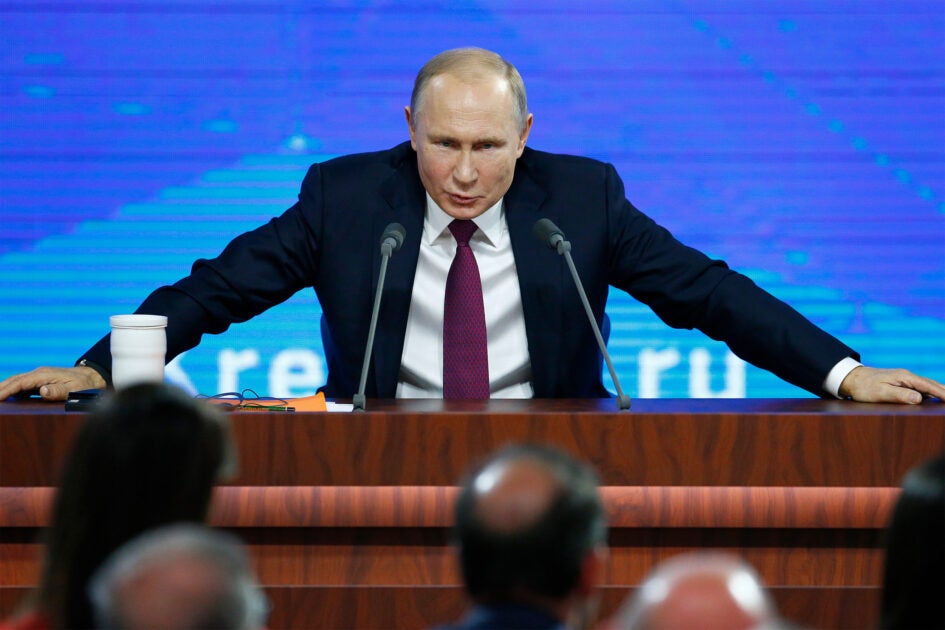 Analysts discuss the 20-year rule of Vladimir Putin – Harvard Gazette