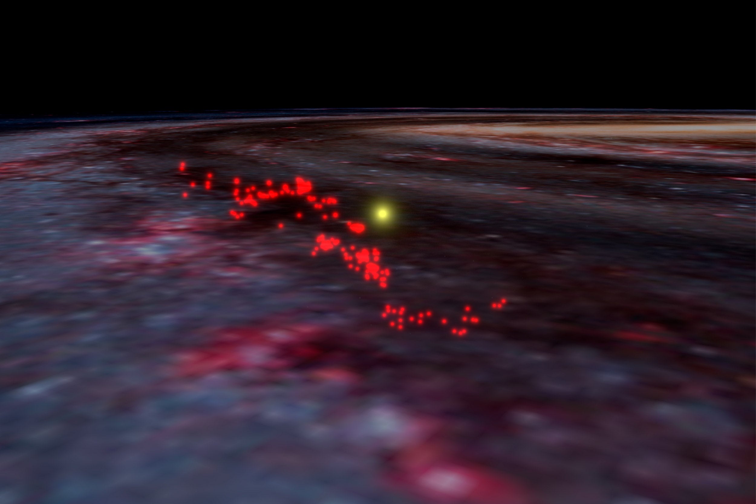 Astronomers discover giant wave-shaped structure in the Milky Way