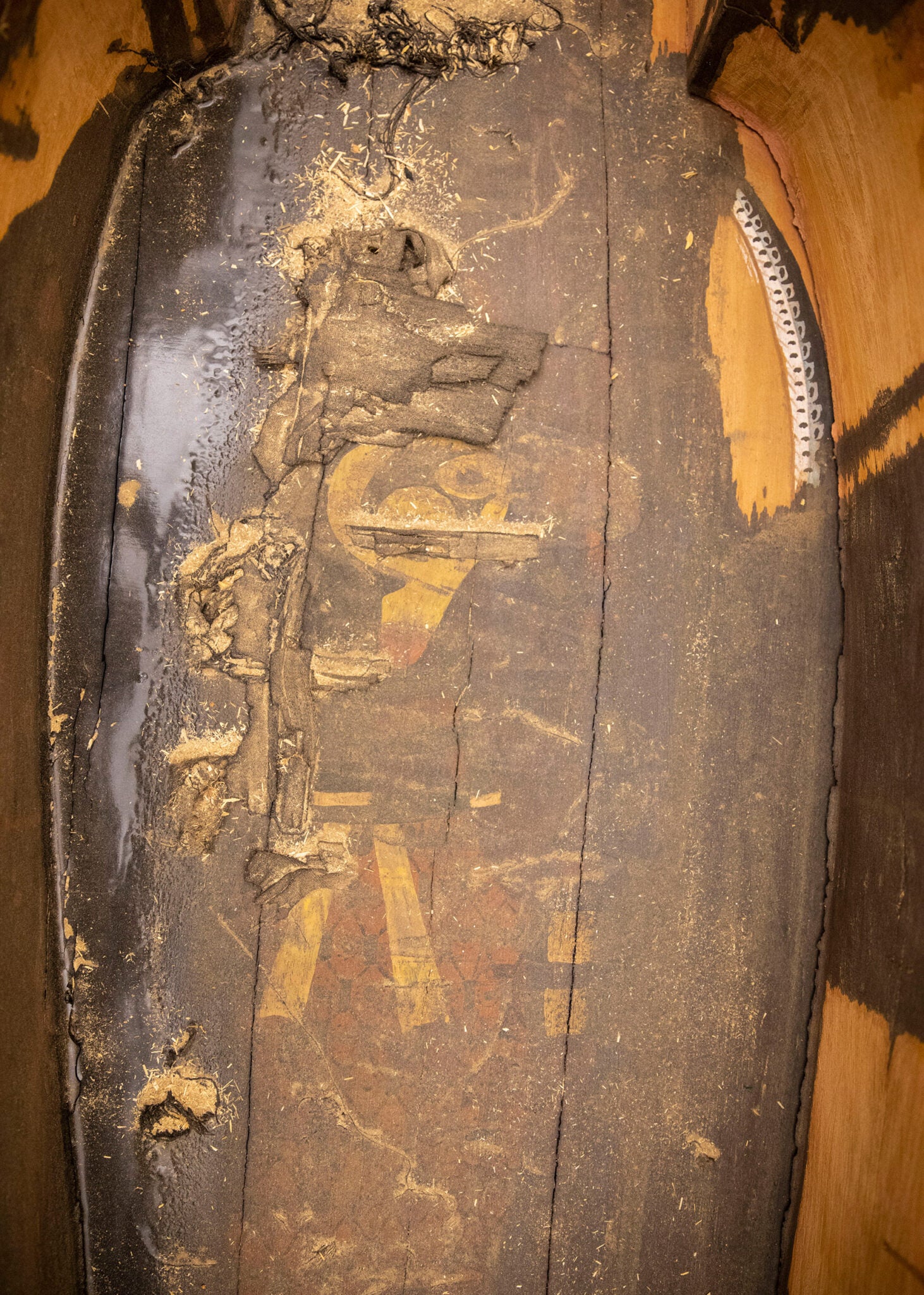 Painting of deity found inside 3,000-year-old coffin — Harvard Gazette