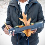 Leaf in student's folder.